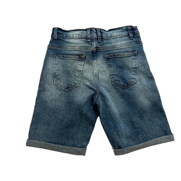 Liberty Valor Jeans Shorts Boy's‎ Size 10 Blue Denim Stretch Durable Flex NWT - Picture 2 of 7